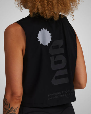 PERFORMANCE CORE CROP TANK BLACKOUT
