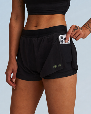 PERFORMANCE EVOLUTION 3" SHORT BLACK/GREEN CIRCUIT