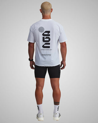 PERFORMANCE CORE T-SHIRT WHITE/BLACK