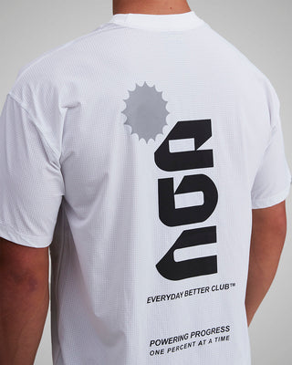 PERFORMANCE CORE T-SHIRT WHITE/BLACK
