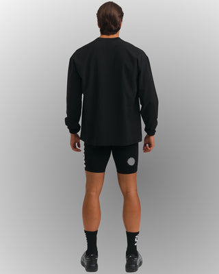 PERFORMANCE LONG SLEEVE "CORE LOGO" BLACK