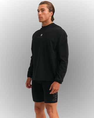 PERFORMANCE CORE LONG SLEEVE BLACKOUT