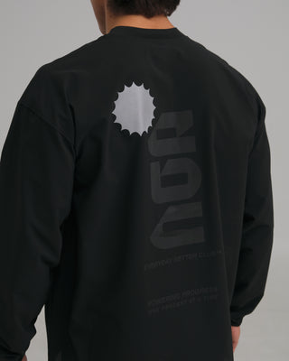 PERFORMANCE CORE LONG SLEEVE BLACKOUT