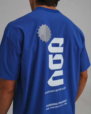 PERFORMANCE CORE T-SHIRT "COBALT"