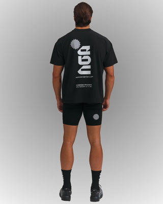 PERFORMANCE CORE T-SHIRT BLACK/WHITE