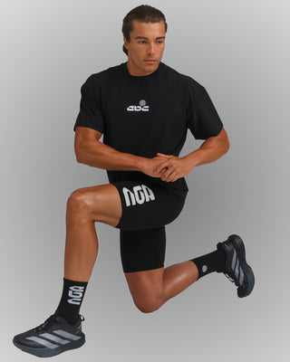 PERFORMANCE CORE T-SHIRT BLACK/WHITE