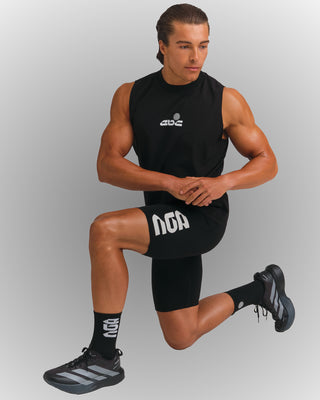 PERFORMANCE CORE TANK BLACK/WHITE