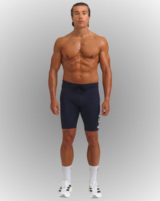 PERFORMANCE HALF TIGHT NAVY
