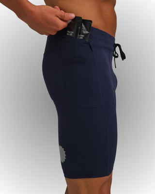 PERFORMANCE HALF TIGHT NAVY