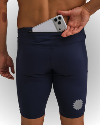 PERFORMANCE HALF TIGHT NAVY