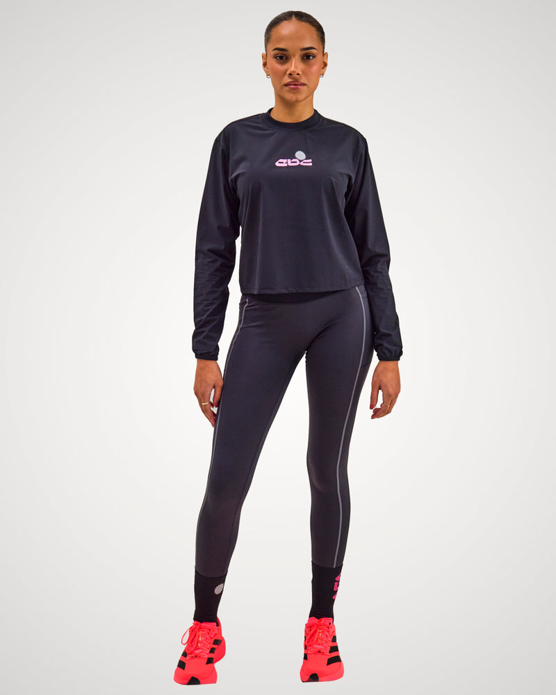 PERFORMANCE CORE LONG SLEEVE BLACK/PINK