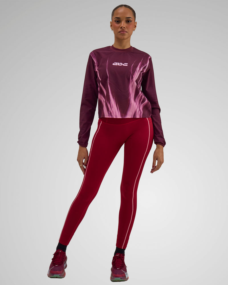 PERFORMANCE CORE LONG SLEEVE ROUGE