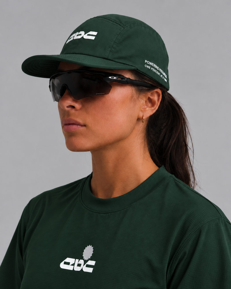 PERFORMANCE 5-PANEL ENDURANCE CAP ALPINE GREEN