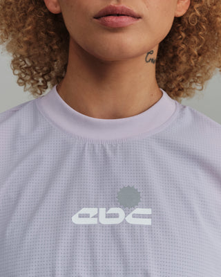 PERFORMANCE CORE CROP TANK LILAC