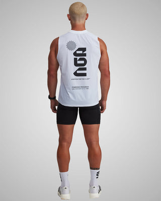 PERFORMANCE CORE TANK WHITE/BLACK