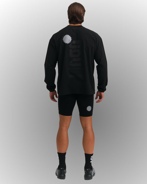 PERFORMANCE CORE LONG SLEEVE BLACKOUT