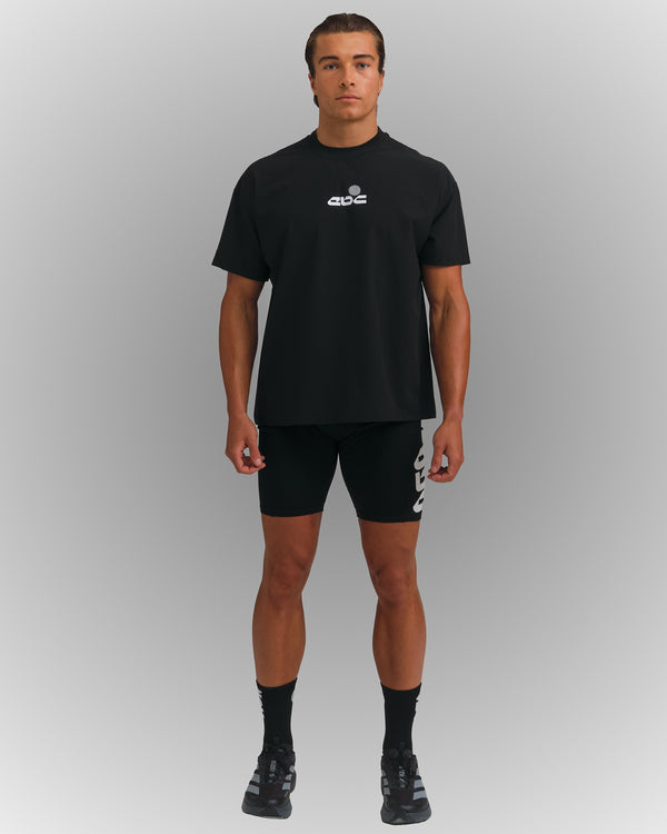 PERFORMANCE CORE T-SHIRT BLACK/WHITE