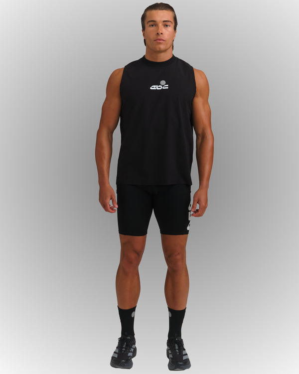PERFORMANCE CORE TANK BLACK/WHITE