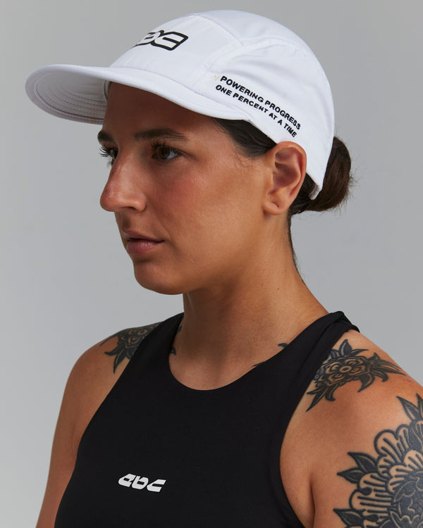PERFORMANCE 5-PANEL ENDURANCE CAP WHITE