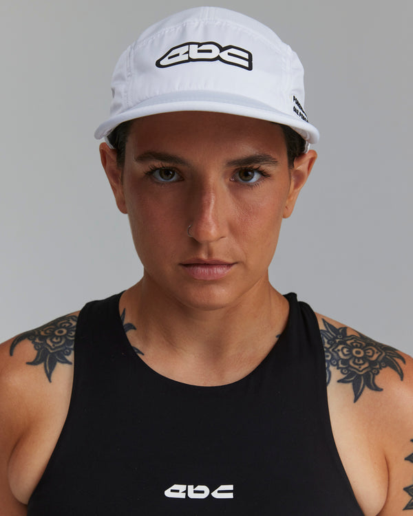 PERFORMANCE 5-PANEL ENDURANCE CAP WHITE