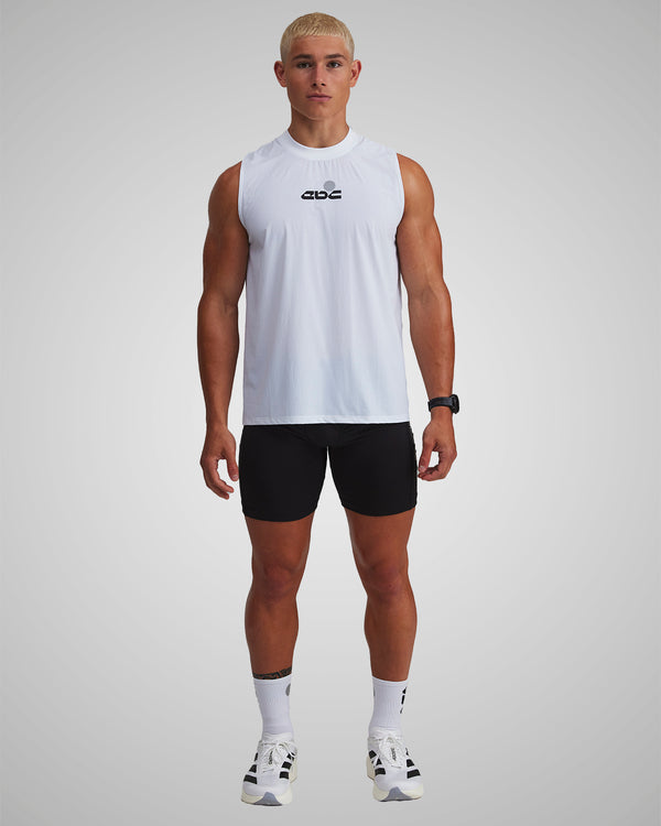PERFORMANCE CORE TANK WHITE/BLACK