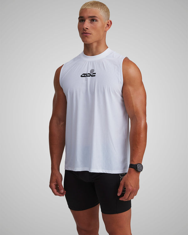 PERFORMANCE CORE TANK WHITE/BLACK
